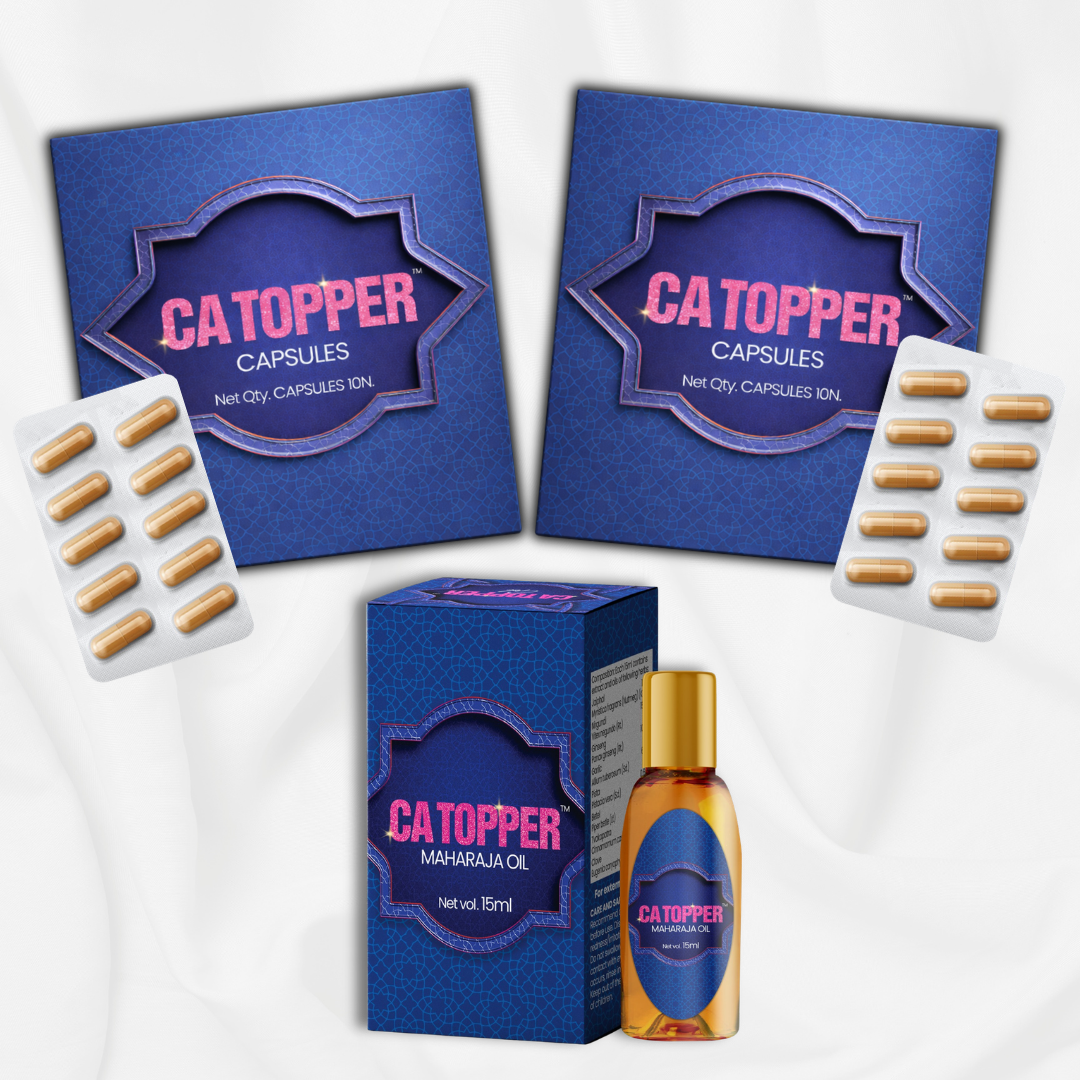 2 CA TOPPER Capsules (10N) & 1 CA TOPPER Oil (15ML)