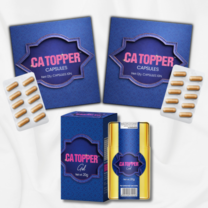 2 CA TOPPER Capsules (10N) & 1 CA TOPPER Gel (20G)