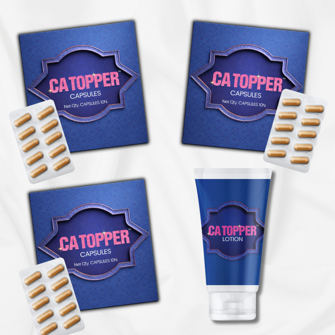 3 CA TOPPER Capsules (10N) & 1 CA TOPPER Lotion (60G)