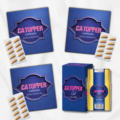 3 CA TOPPER Capsules (10N) & 1 CA TOPPER Gel (20G)