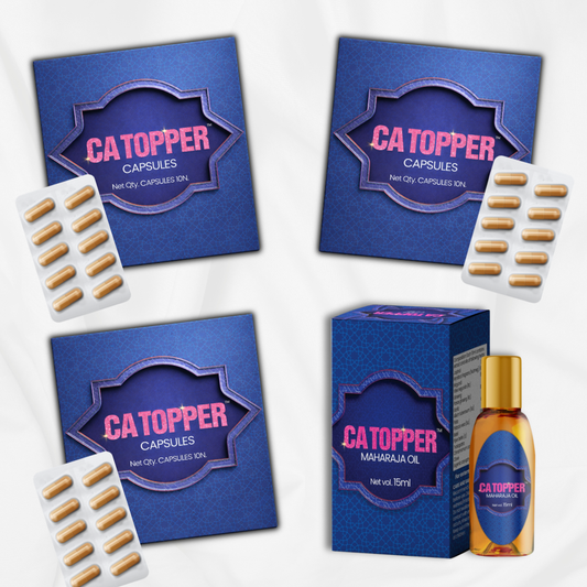 3 CA TOPPER Capsules (10N) & 1 CA TOPPER Oil (15ML)