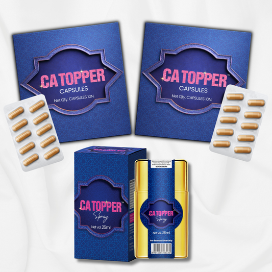 2 CA TOPPER Capsules (10N) & 1 CA TOPPER Spray (25ML)
